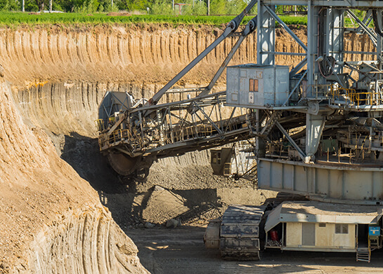 Heavy mining equipment